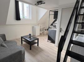 Duplex near Brussels Airport with washing machine，位于菲尔福尔德的酒店