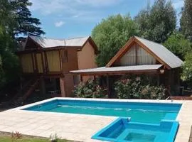 Cabaña Soñada en complejo con piscina