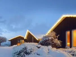 Schwarzes Holzferienhaus mit Sauna in Zierow -- SONNENECK -- 500m zum Ostsee-Strand, 4 - 6 Personen