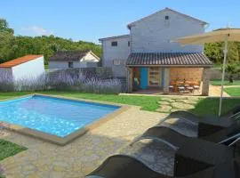 Cozy istrian stone villa Sasso with private pool