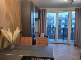 Green Baltic Portovo Comfort Apartment City Center Balcony