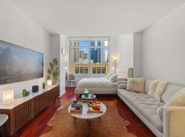 Silverline by Rove Studio w Shared Amenities，位于纽约的酒店