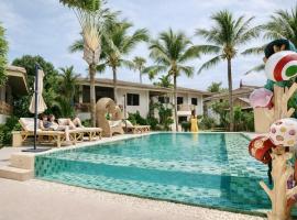 Tulum Villa Resort Koh Samui，位于波普托的宠物友好酒店