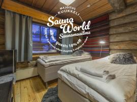 Kuukkeli Log Houses Porakka Inn，位于萨利色尔卡的乡村别墅
