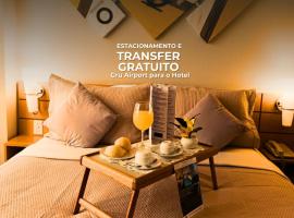 Hotel aeroporto Guarulhos，位于瓜鲁柳斯的酒店