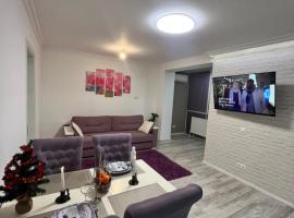 Spacious apartment with a beautiful view，位于Căuşeni的酒店