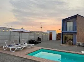 Tiny House con Piscina Privada, Jacuzzi, Parrilla y Starlink