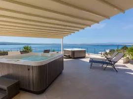 Faszinierendes Apartment nur 100 Meter zum Strand mit Sauna und Whirlpool auf Dachterrasse