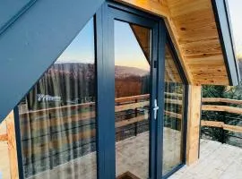 Tiny A-Frame Cabin with Private Hot Tub & Views - Perfect for 2