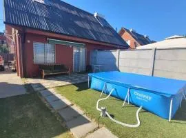 Acogedora Casa en Talca centrica 3 dormitorios Ene-febrero con piscina