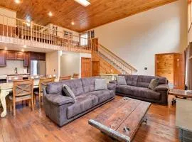 Walk to Hunter Village! Family Ski Retreat with Deck