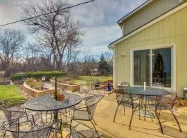 2 Mi to KU Campus Group Getaway with Patio and Garden