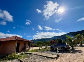 pousada chales vale do catimbau，位于Bu&iacute;que的木屋