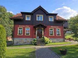 Pension & Café Abendröte，位于奥伊宾的酒店