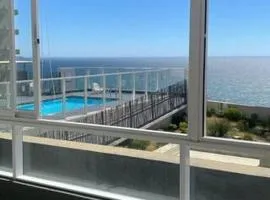 Departamento reñaca vista al mar primera linea