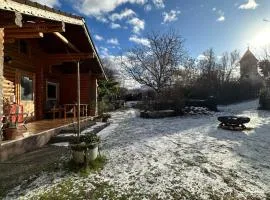 Gemütliche Blockhütte in Wiennähe