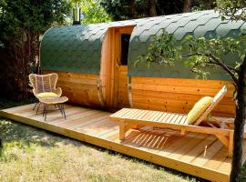 Holzfass Entspannung pur mit schönstem Bergblick 3，位于巴德艾比林的酒店