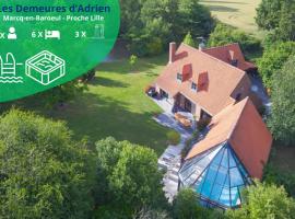 La Maison Du Lac avec Piscine- Les Demeures d'Adrien，位于马尔康巴勒尔的酒店