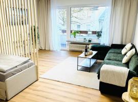 MOLA Apartments-Ruhrnahes Apartment mit Balkon & Parkplatz im Herzen von Schwerte-4P，位于施韦特的酒店