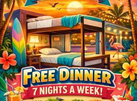 Miami International Hostel -Free Dinner - Best Price - No Mix - Dorms Airport Downtown Wynwood，位于迈阿密的青旅