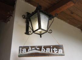 La Baita Baretana，位于Barete的度假屋