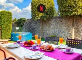 MillyHolidays - Apartment Lillà - Center - Nearby Beach - Private Garden - Spa Pool