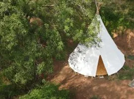 Les Cabânes-Tipi Paco en pleine nature