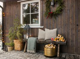 Solglimt, mountain cabin in Golsfjellet with jacuzzi，位于Eikregardane的酒店