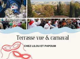 Terrasse, vue & Parking - Carnaval à pied