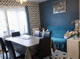 Bel Appartement Lumineux, 70m2, 3 Chambres, Proche Zénith et Hippodrome de Caen