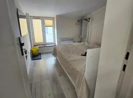 Pokój Mini dla pary w Mazurska ostoja ze wspólną łazienką i kuchnią