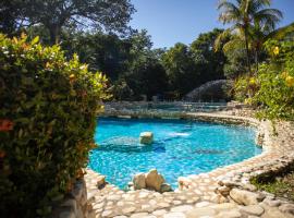 Chan-Kah Resort Village，位于帕伦克的木屋