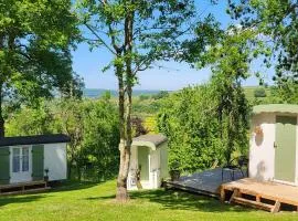 Petit a Petit - gypsy wagons and Bell tents in the Bourgogne