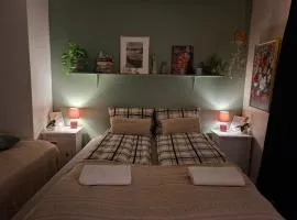 Peaceful farmroom with free sauna, wifi, parking and northern light