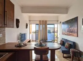 Chic studio with parking & balcony