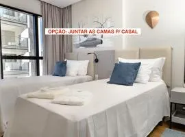 Apto 2003 - Frente mar, 200m da Praia, Restaurantes e Hard Rock Café