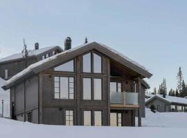 Premium-Hytte Ved Kvitfjells Skiløjper，位于灵厄比的酒店