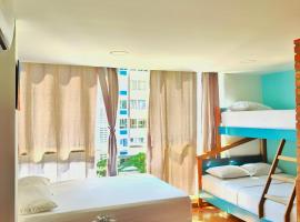 Apartaestudios coral del rodadero - cerca al mar，位于Gaira的酒店