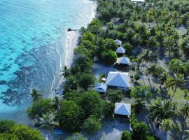 MONITA VILLA Rangiroa，位于Tiputa的酒店