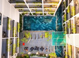 The Green Hotel Vientiane，位于万象的带泳池的酒店