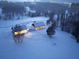 Warmińska Polana - Nowy, całoroczny dom na 2 ha łące dla 8 osób - Gietrzwałd