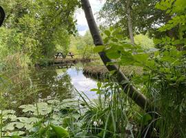 Sommerhus Med Nordisk Stil Og Privat Mose，位于Frørup的酒店