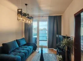 Apartmán s výhľadom na Martinské hole v industriálnom štýle