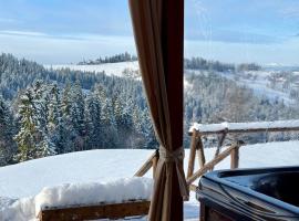 WierchoHouse - domek z jacuzzi，位于Groń的酒店