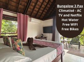 Pension Hibiscus Taha'a，位于Vaitoare的酒店