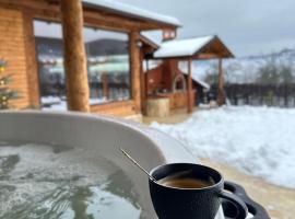 Bison Cabin，位于Albeștii de Muscel的酒店