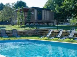 Cabane bucolique avec wifi, animaux admis, parking - FR-1-653-287