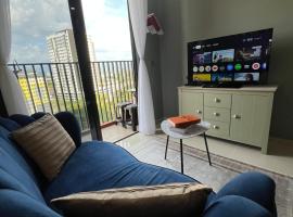 Modern Two Bedroom Ipoh City Apartment with Pool, Gym and Free Parking，位于怡保的酒店