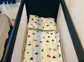 Riverside studioapartment 100m from trainstation!，位于特隆赫姆的住宿