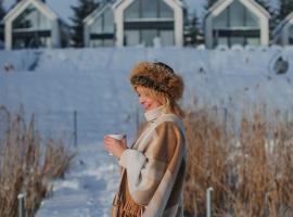 Warmiński Sad，位于奥尔什丁的乡村别墅